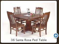 36 Santa Rosa Ped Table