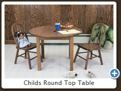 Childs Round Top Table